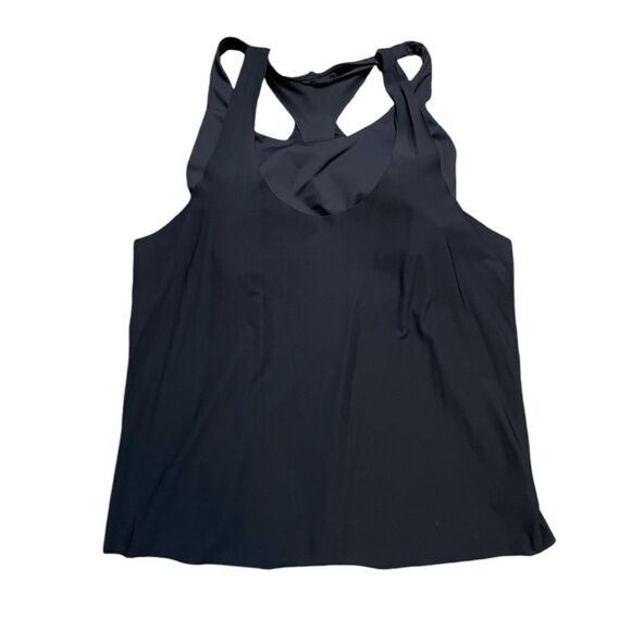 ATHLETA 2 IN 1 Ultimate Support Bra Tank Top Combo Black Size Medium - Picture 3 of 8